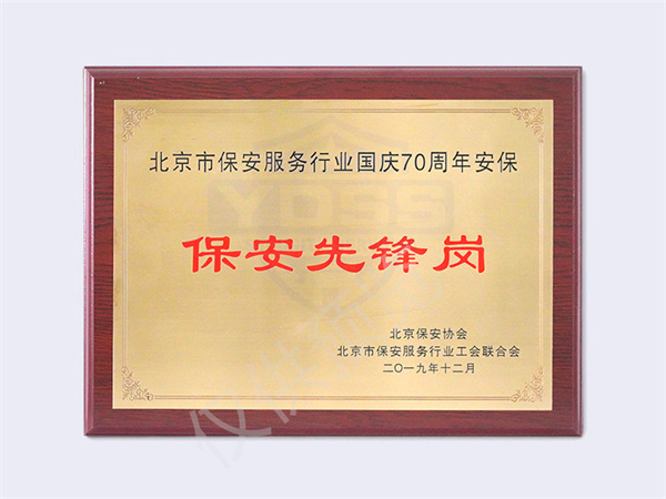 2019年 保安先鋒崗