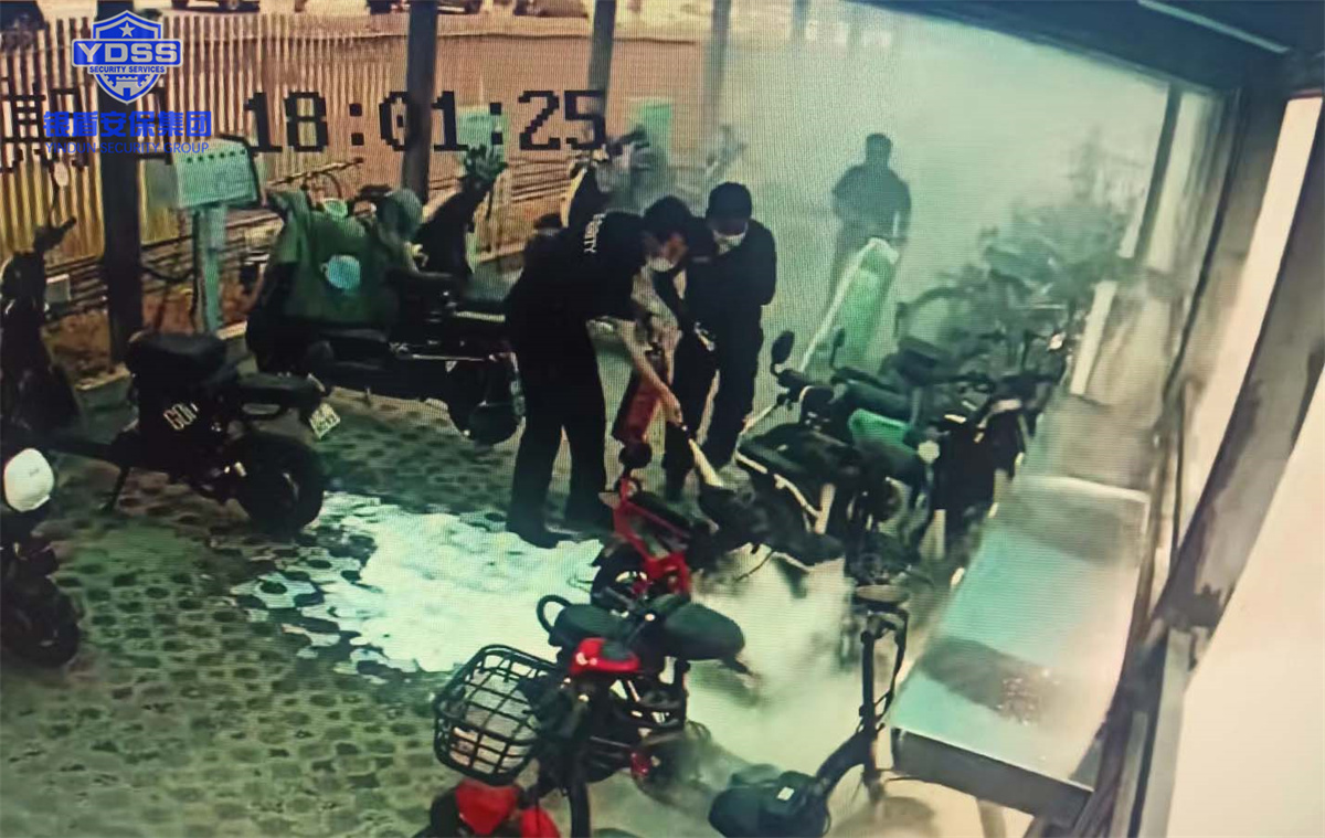 銀盾保安英勇救火