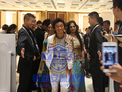 銀盾集團(tuán)為-王寶強(qiáng)-提供安全護(hù)衛(wèi)服務(wù)