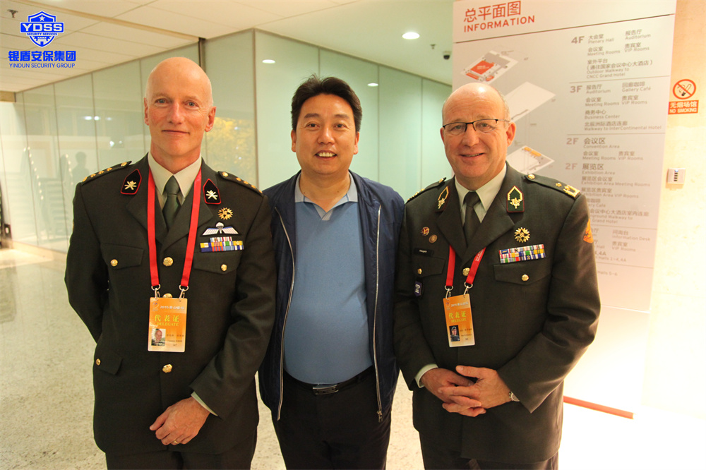 銀盾安保集團董事長受到海外服務客戶一致好評